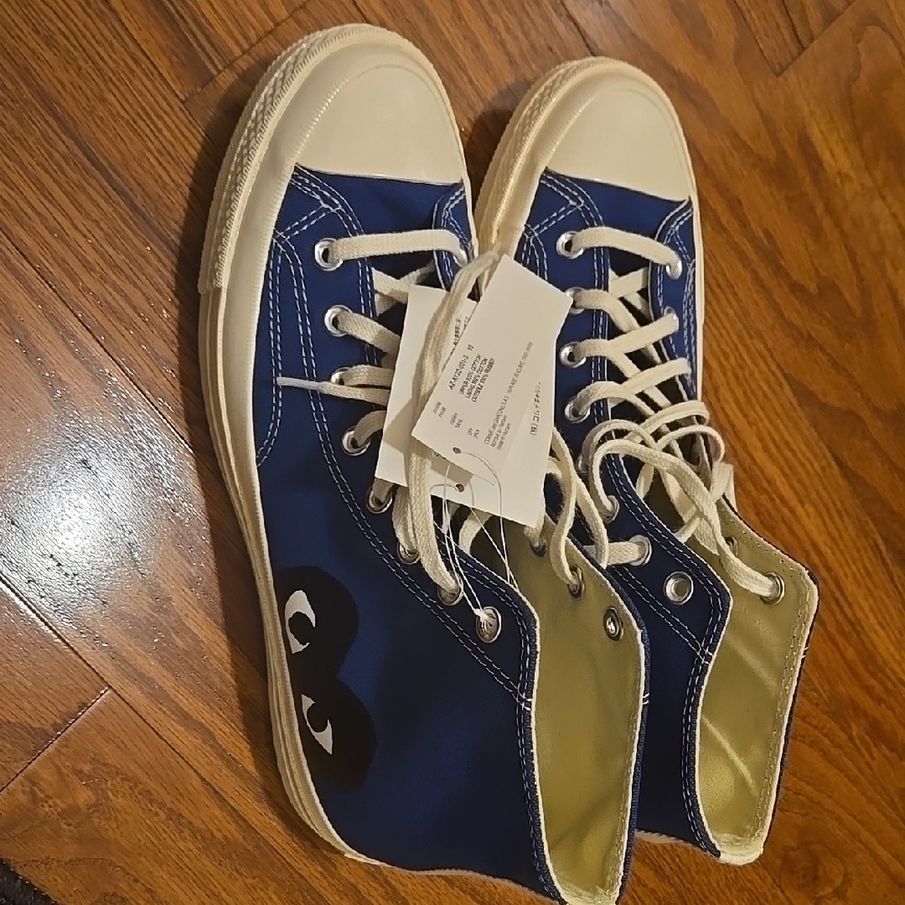 Chuck 70 Comme Des Garcons Blue quartz/egret/black Hi Top